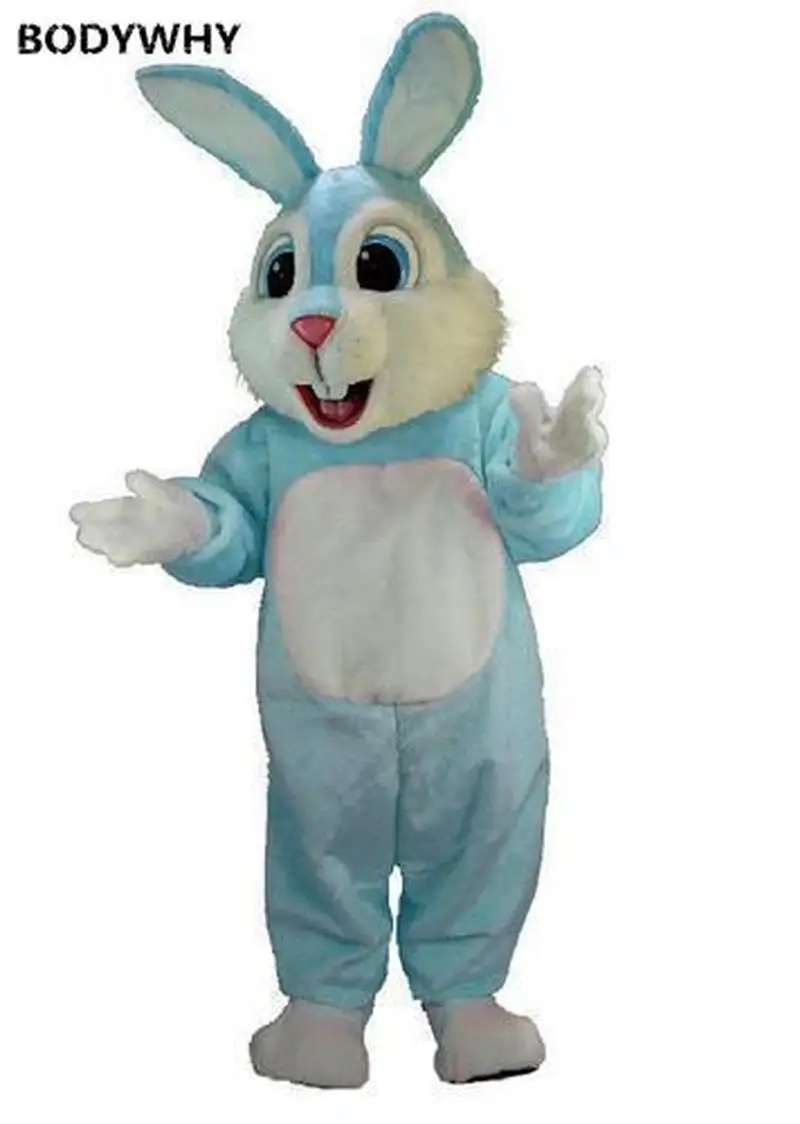 

Костюм-талисман в виде пасхального кролика высокого качества, костюмы для косплея, праздничные игровые костюмы, рекламная акция, карнавал, ...