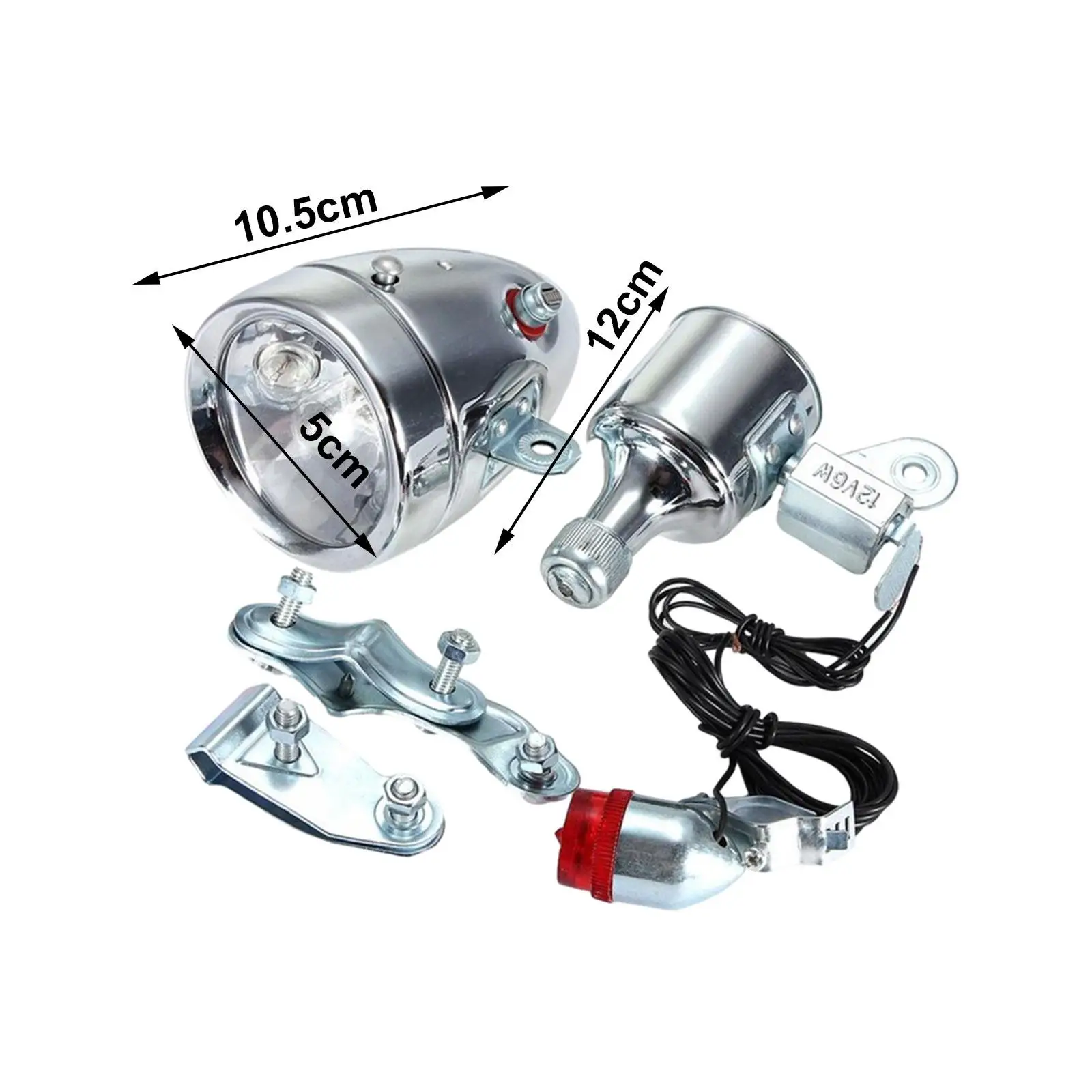 Универсальный комплект велосипедных фонарей Dynamo простая установка