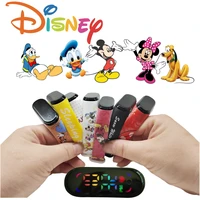 2pcs anime disney mickey mouse digital watch toy minnie frozen cute student cartoon waterproof watch childrens christmas gifts