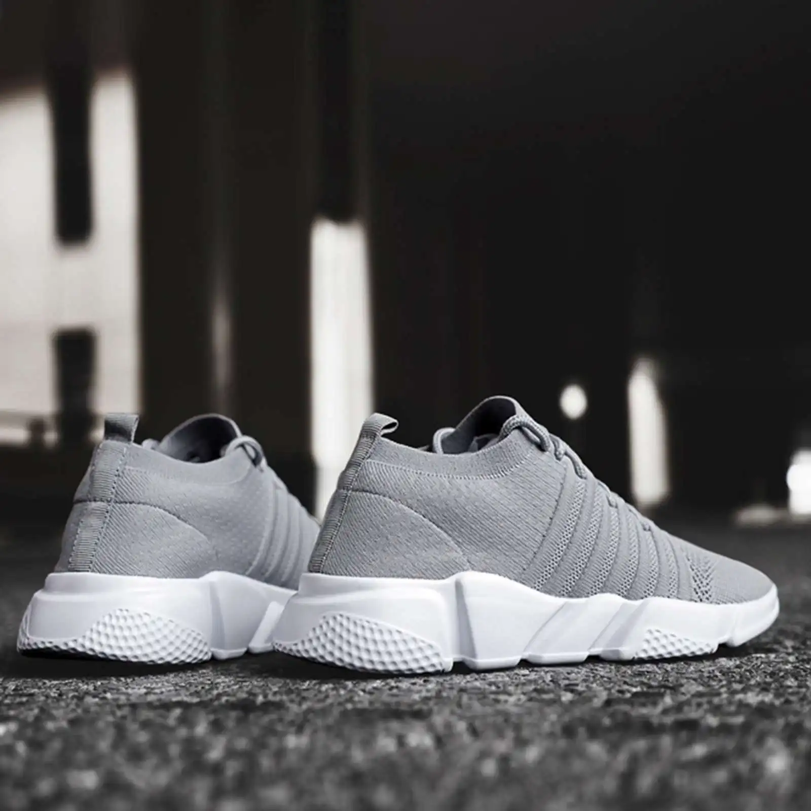 

2022 Summer Fashion Men Casual Shoes Sneakers For Men Lightweight Comfortable Breathable Woven Walking Sneakers Men Running Shoe