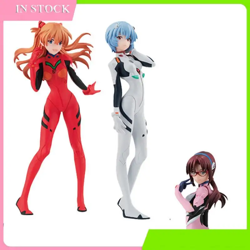 Anime Evangelion Eva Figure Ayanami Rei Asuka Langley Soryu Action Figures Pvc Model Hand Made Dolls Toy Gift Ornament Gifts