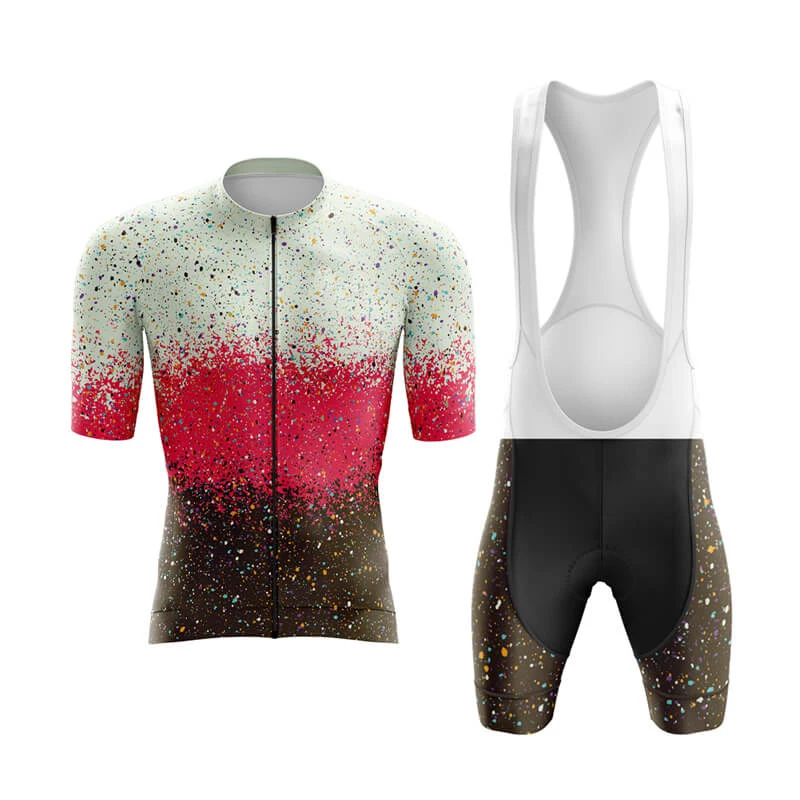 

Футболка мужская велосипедная с коротким рукавом и градиентным переходом цвета