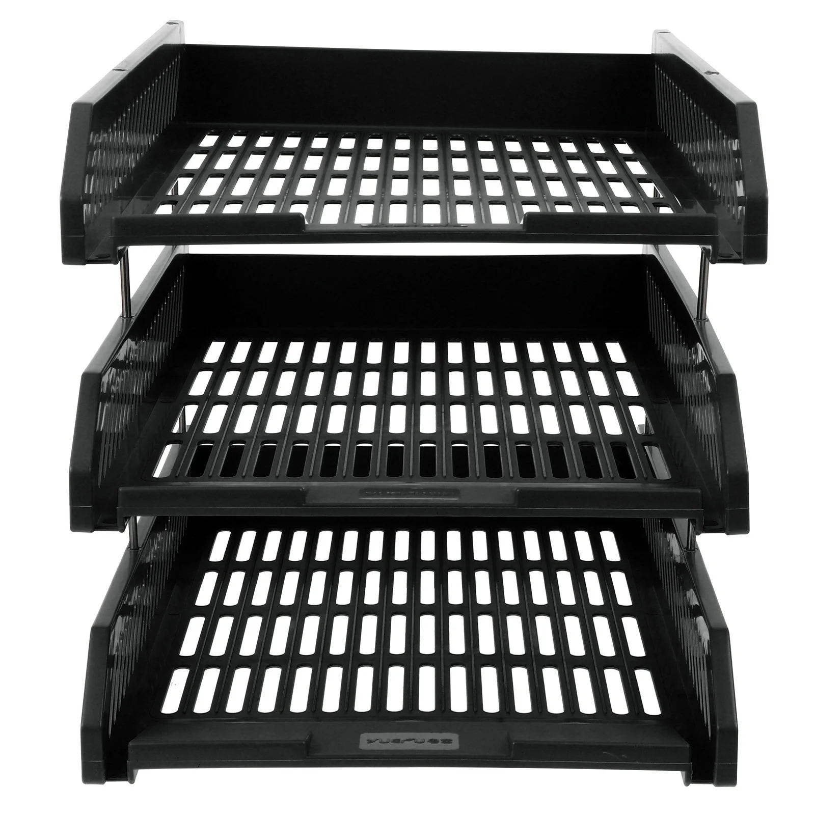 

Office Desk Desktop File Rack 3-Tier Organizer Classification Shelf Document Company Tray