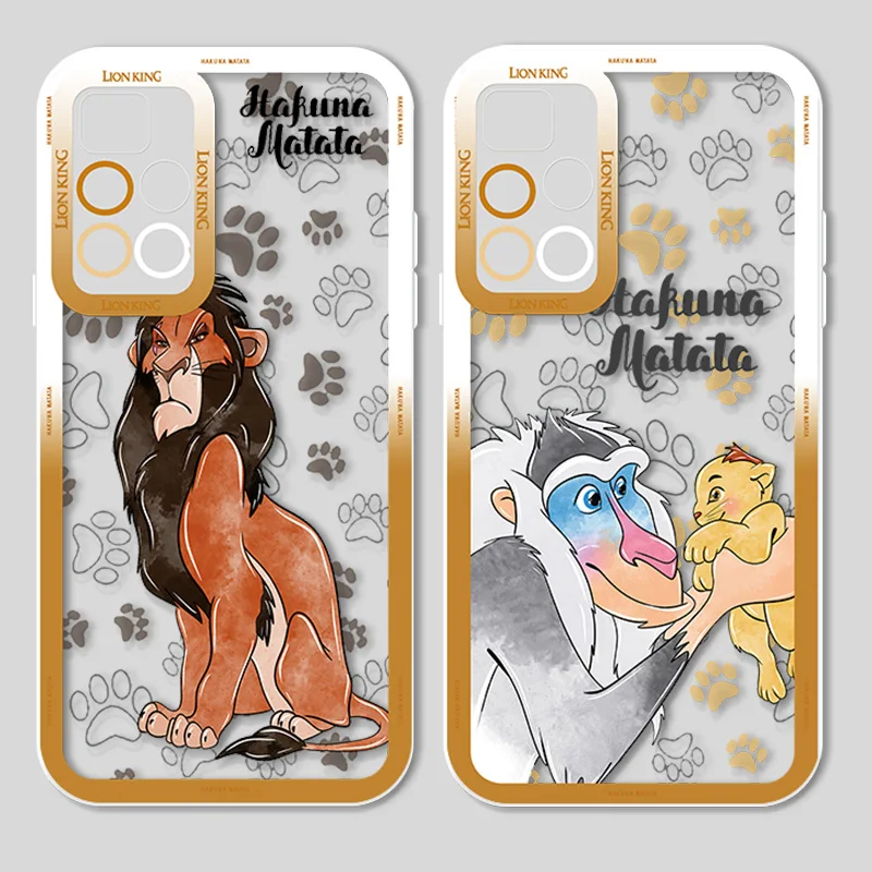 Simba диснеевский король льва для Redmi 12C 10C 9T 8 A1 X 9C T A9 10A 40K Pro 4G искусственные глаза