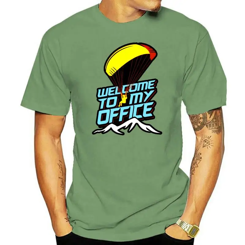 

Параплана Добро пожаловать в мой офис рубашка с капюшоном Футболка фирменная трикотажная футболка европейского размера S-3xl рубашка в стиле...