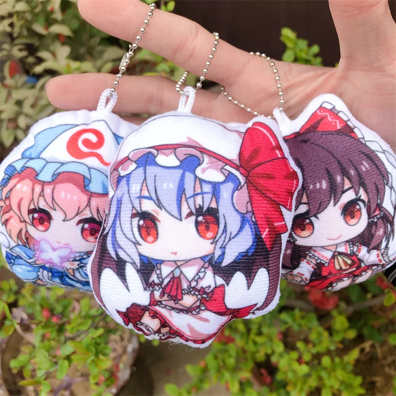Плюшевый аниме проект Touhou Hakurei Reimu Remilia Scarlet брелок аксессуары для косплея