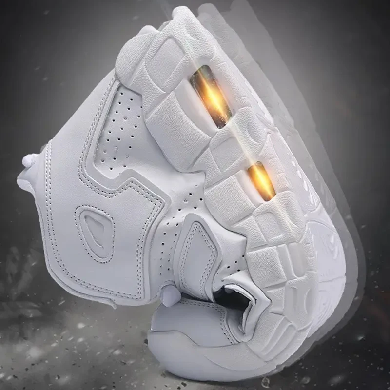 NEW Men Shoes Casual Sneakers High Top Air Basketball Tennis Lace-Up Male Student Teens Light Breathable Running Lovers shoes