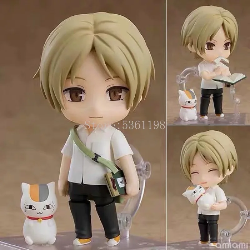 

Natsume Yuujinchou Anime Figure Nyanko Sensei 1245# PVC Action Figure Natsume's Book of Friends Takashi Natsume & Madara Doll