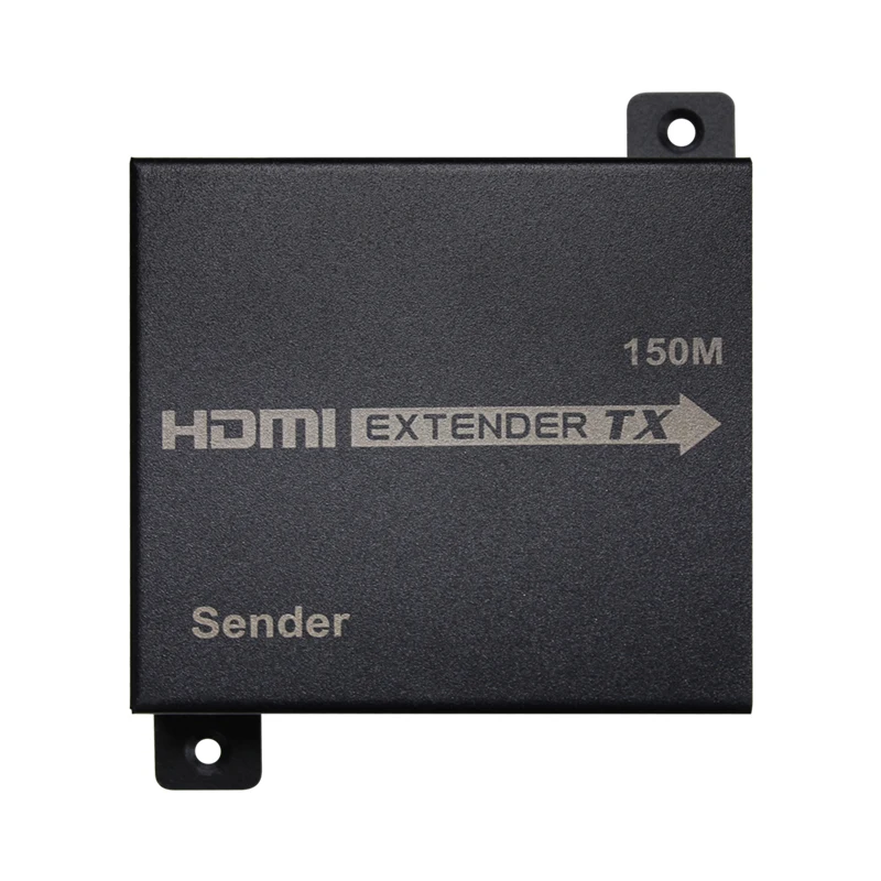 

HE150S 150M HDMI signal extender No need to drive 1080P high definition lossless transmission Black lacquered smooth metal shell