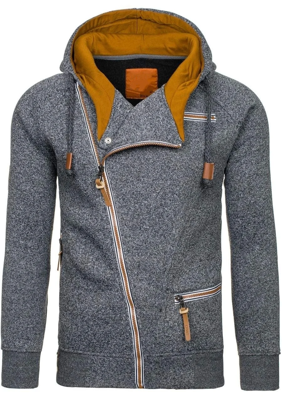 

Mens Sports Warm Jacket Long Sleeve Zipper Hooded Jacket Running Jacket Clothing S-3XL Solid Color Autumn Coat Zip Up Hoodie