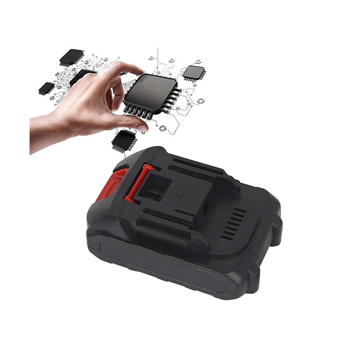 Пластиковая Задняя аккумуляторная батарея + Защитная плата литиевой батареи для