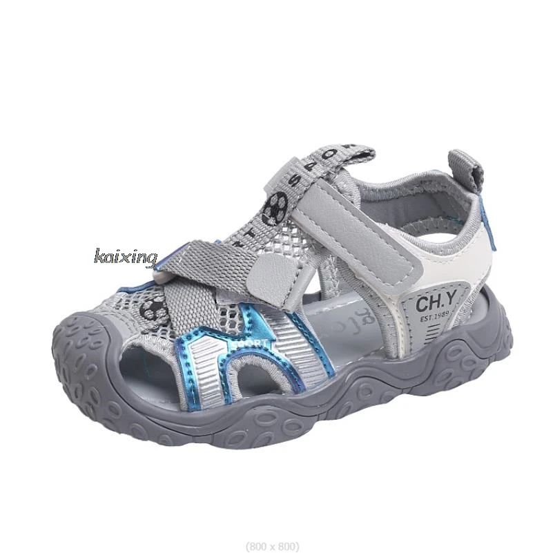 Модные детские спортивные сандалии обувь для отдыха на открытом воздухе