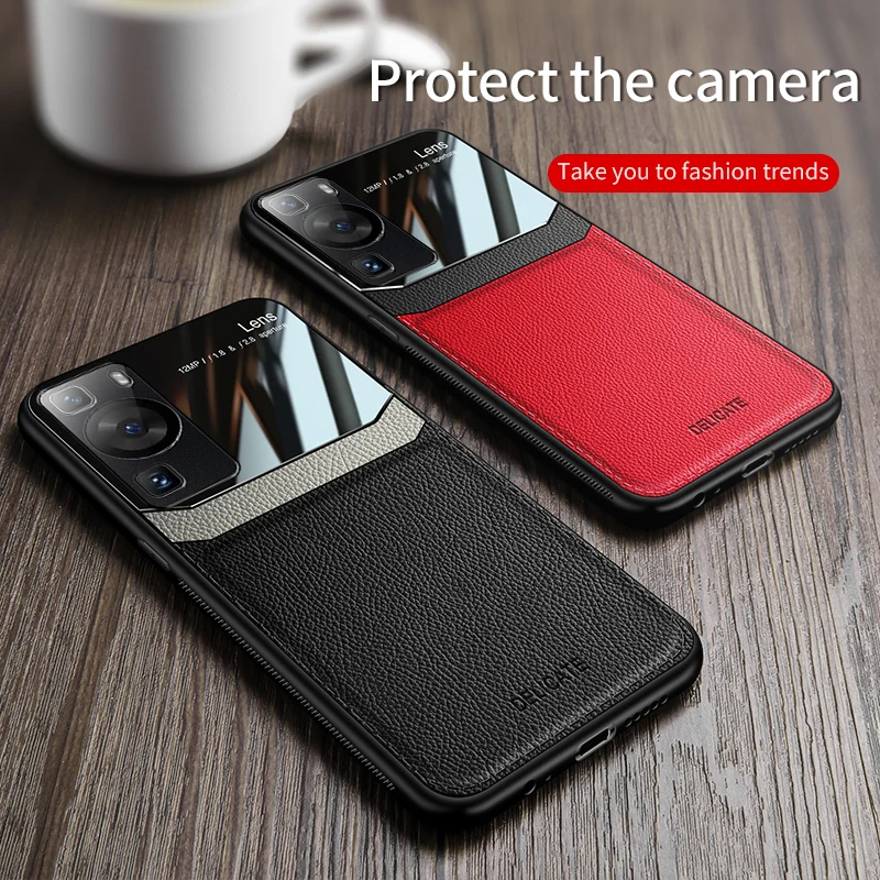  Huawei P60 P50 Pro Caso P40 + Lana Del