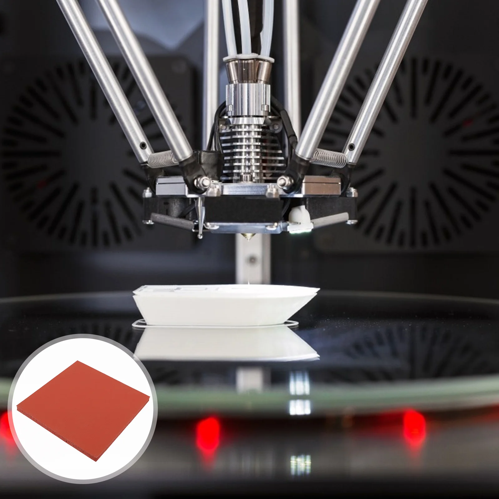 

Силиконовые теплопроводящие прокладки, зеркальный чипсет, теплоотвод, зеркальное охлаждение