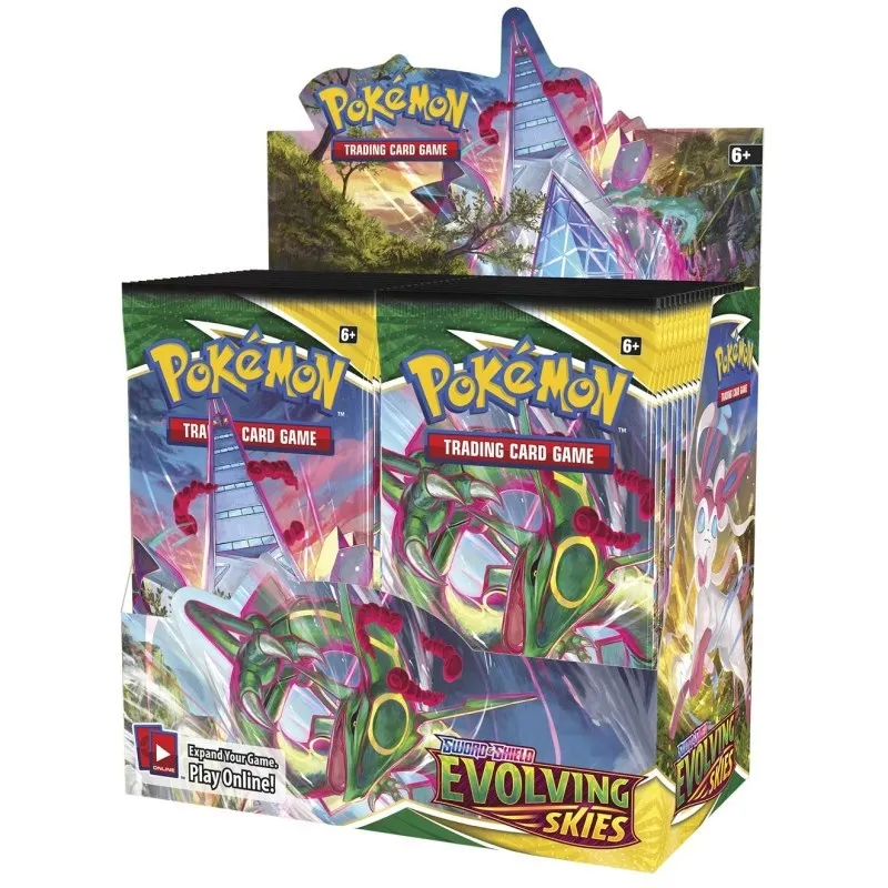 

Pokémon Booster Pack English Cards Anime Figures Pikachu Battle Collection Flash Cards Toys Family Birthday Gifts for Kids