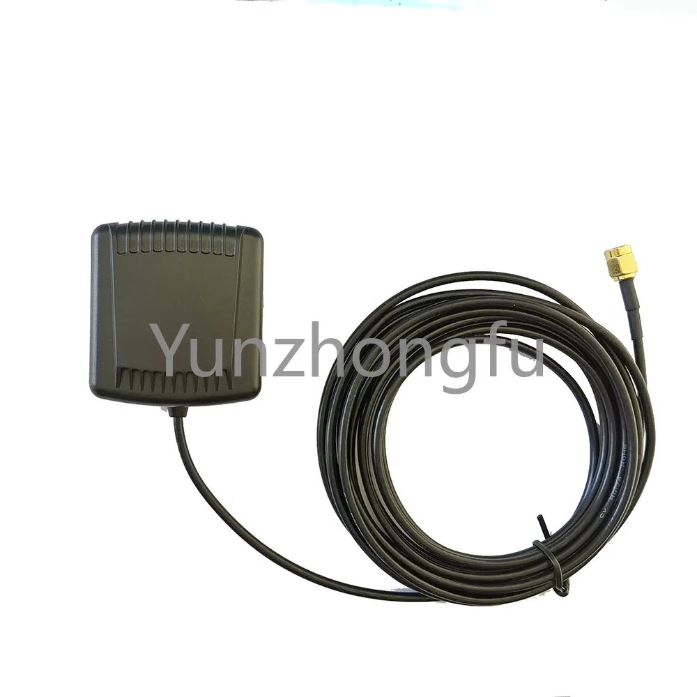 

Factory Boat Car Beidou GNSS Galileo Male Plug 40dB Multiband Active GPS Antenna with Magnetic Base