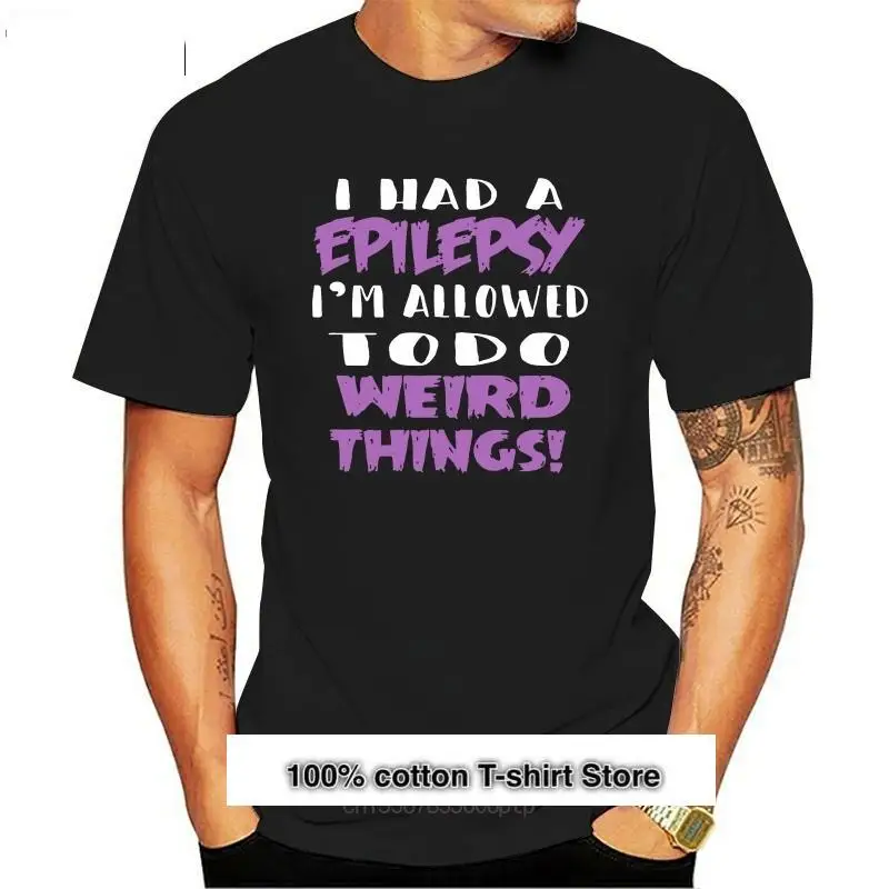 

Camiseta для мужчин и женщин, camisa с принтом эпилепсии, позволяет делать странные вещи Shir