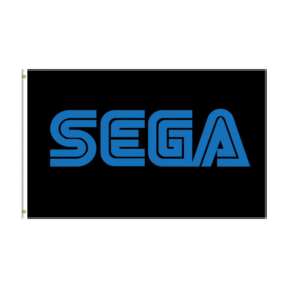 

3x5 Ft Sega Flag Polyester Printed Popular game Banner For Decor ft flag banner