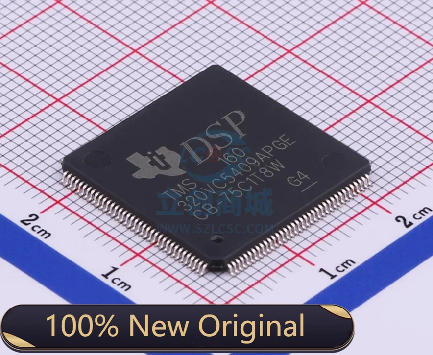 

TMS320VC5409APGE16 посылка новая Оригинальная Подлинная микроконтроллер IC chip (MCU/MPU/SOC)