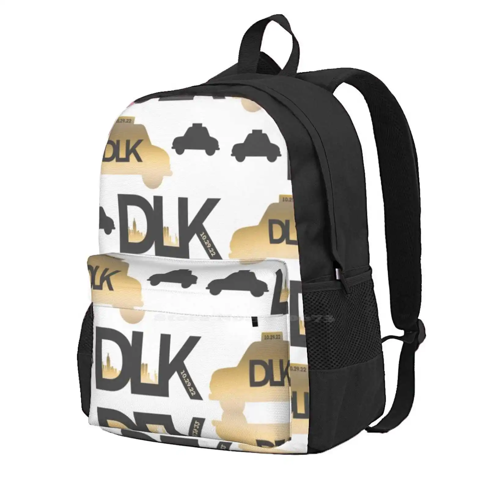 

Школьная сумка с рисунком Dlk, вместительный рюкзак для ноутбука 15 дюймов
