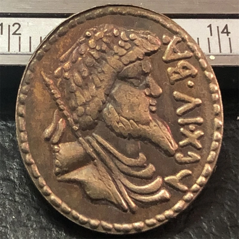 

Копия монеты Нумидия Denarius-Juba I 60BC-46BC