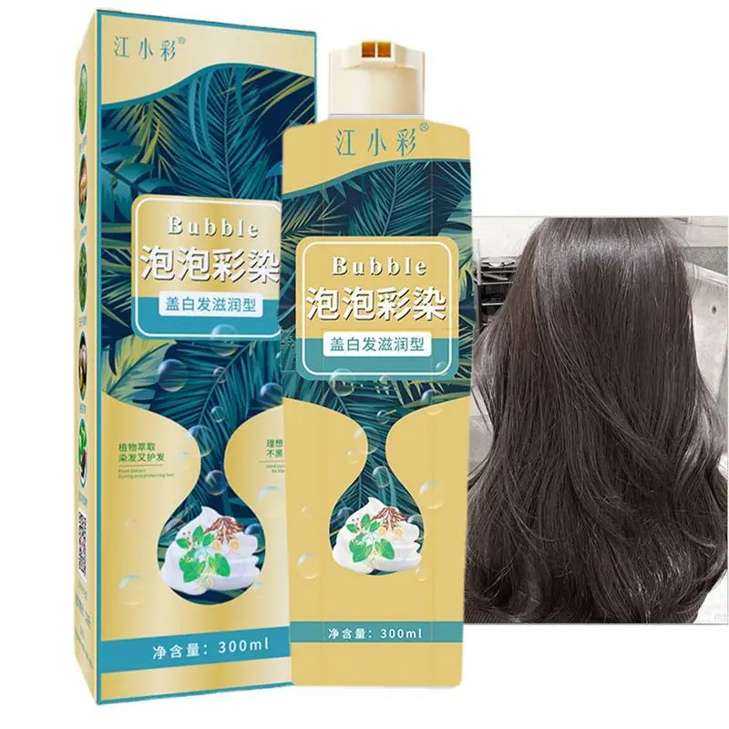 

Fast Hair Dye Natural Instant Dye Shampoo Easy To Apply Time-Saving Hair Dyeing Accessory For Short Hair. Medium Length Hair And