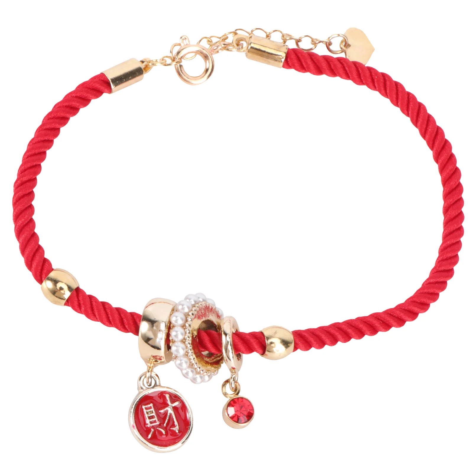 Подвеска из веревки браслеты с красной веревкой ручная цепочка аксессуар для