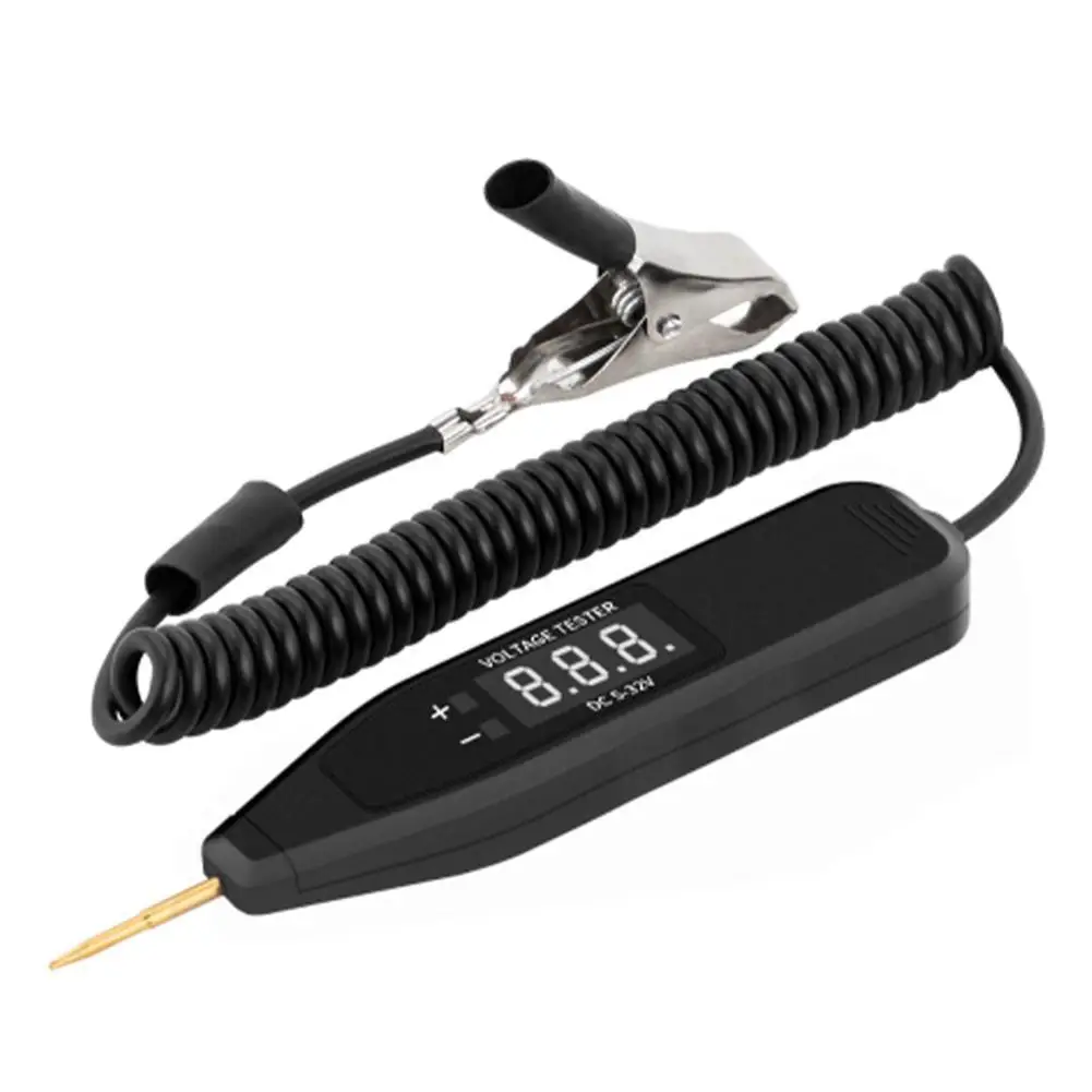 

Автоэлектрика, зондовая машина, автомобильные инструменты, 5 В/24 В/32 В, автомобильная ручка для проверки электрической цепи, индикатор напряжения переменного тока Dca