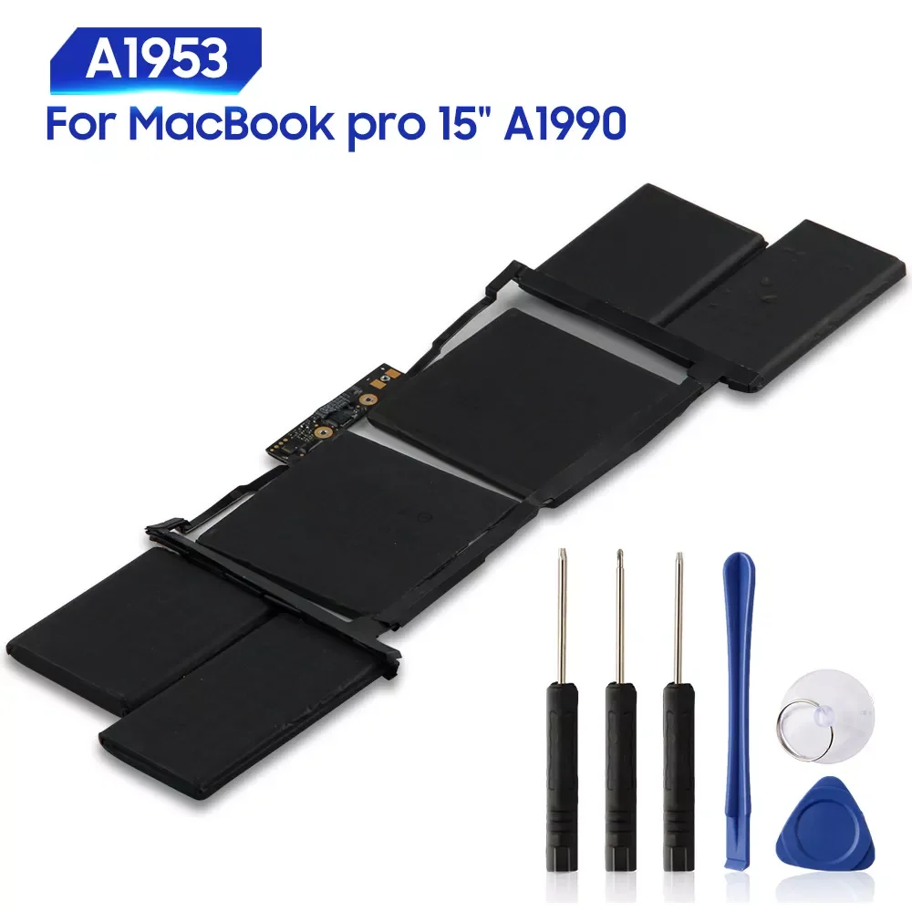 

Оригинальный сменный аккумулятор для MacBook Pro 15 дюймов A1990 2019 2018 A1953, оригинальный аккумулятор для ноутбука 7336 мАч