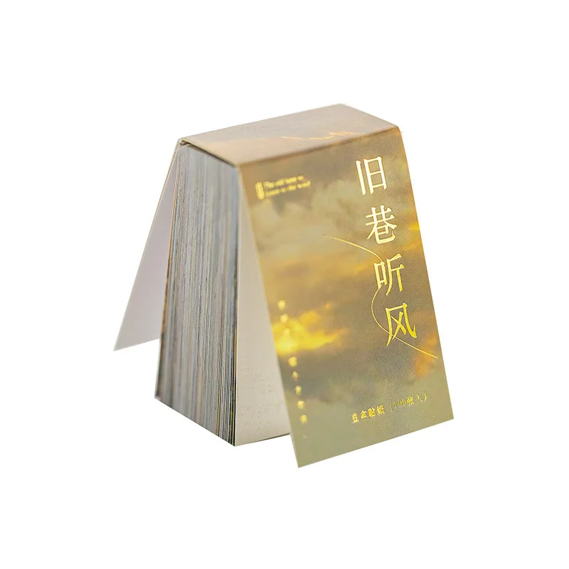 100 искусственные наклейки украшение с эстетическим природным пейзажем для