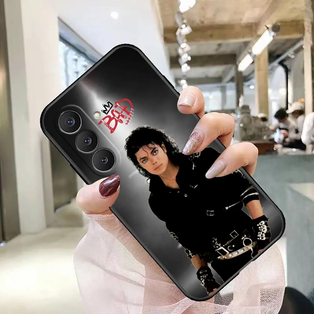 Фото Чехол для телефона Singer M-Michael J-Jackson для Samsung Galaxy S26 S25 S24 S23 S22 S21 S20 FE Ultra Plus, силиконовый чехол-накладка №3