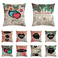 classic black and white decorative pattern cushion cover pillows for sofa living room car housse de coussin 4545