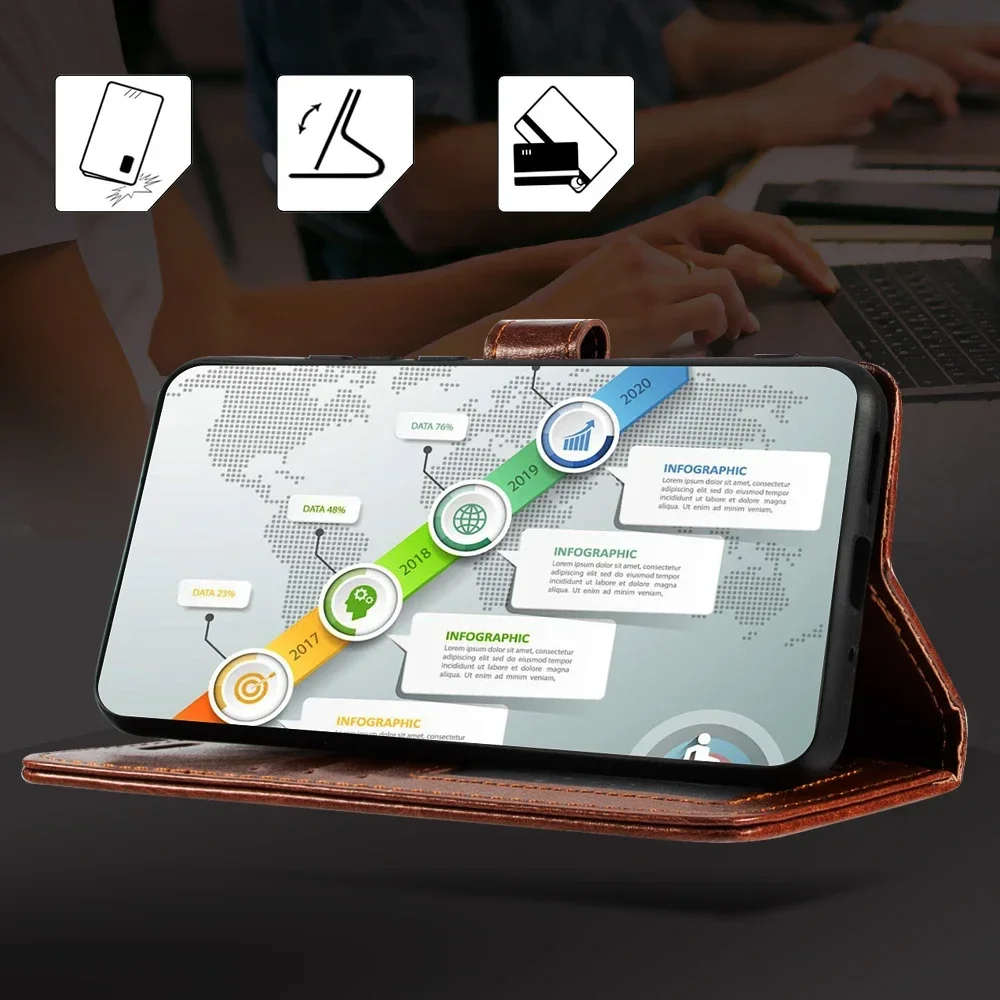 Чехол для SPC Discovery 2 ME Wallet Премиум-чехол из искусственной кожи с магнитной откидной