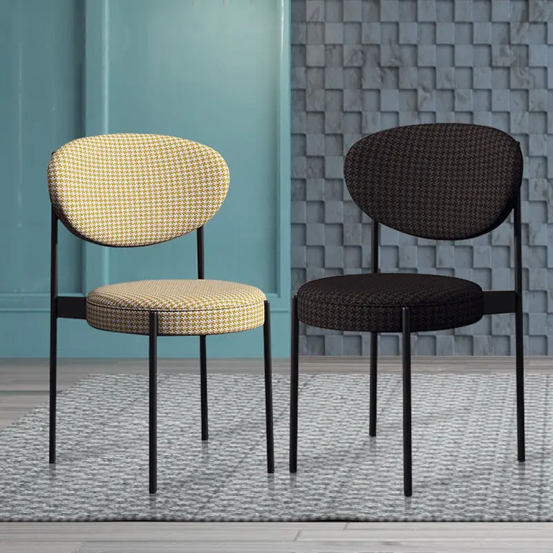 

Italian Luxury Dining Chair Designer Comfortable Home Back Chair Individual Makeup Design Chair Simple Modern Room Furniture