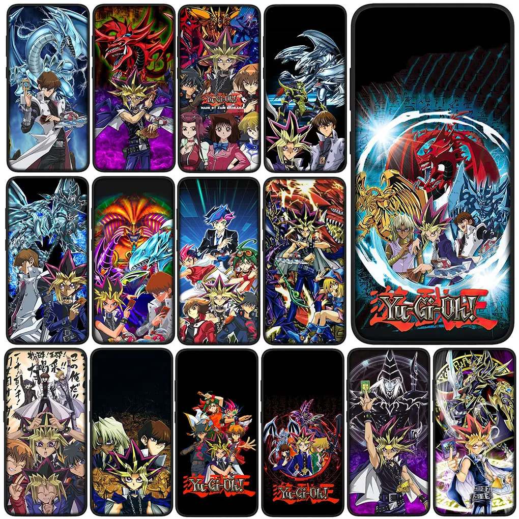 YuGiOh Yugi Muto Yu Gi Oh Phone Cover Case for Samsung Galaxy Note 20 Ultra 10 8 9 S10 Lite S9 A6 A8 Plus A9 Soft Casing