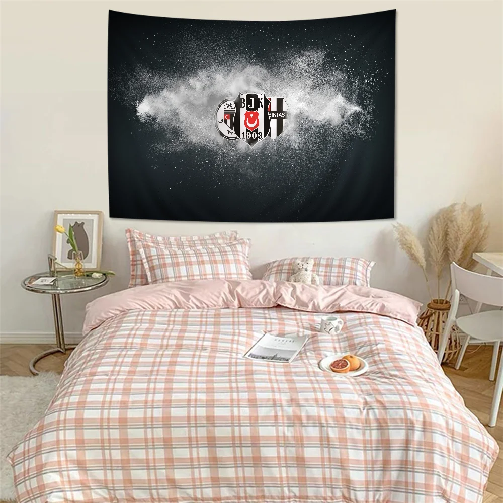 Модный гобелен Besiktas B-BJK с героями мультфильмов богемные настенные гобелены