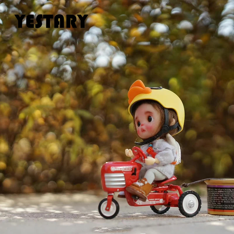 

YESTARY BJD Clothing For Obitsu 11 Dolls Color Panda Duck Helmets Bjd Doll Accessories Toy Fashion Doll Mini Cartoon Duck Helmet