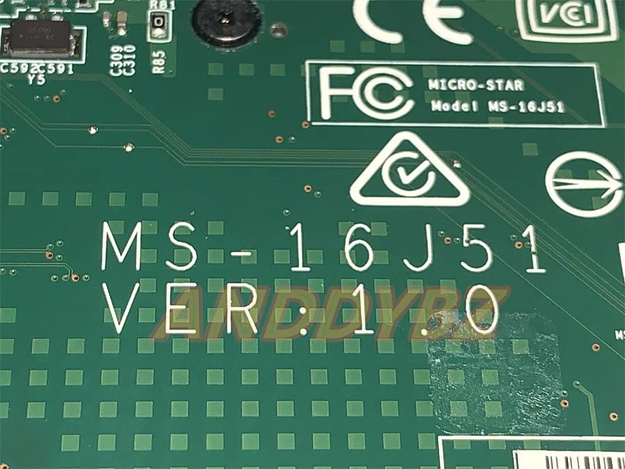 Оригинальная фотография для ноутбука MSI MS-16H41 GS60 с процессором I5 I7 и GTX850M |