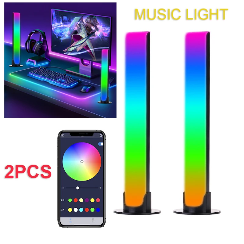 

Светодиодная лента RGB с голосовым управлением и подсветкой