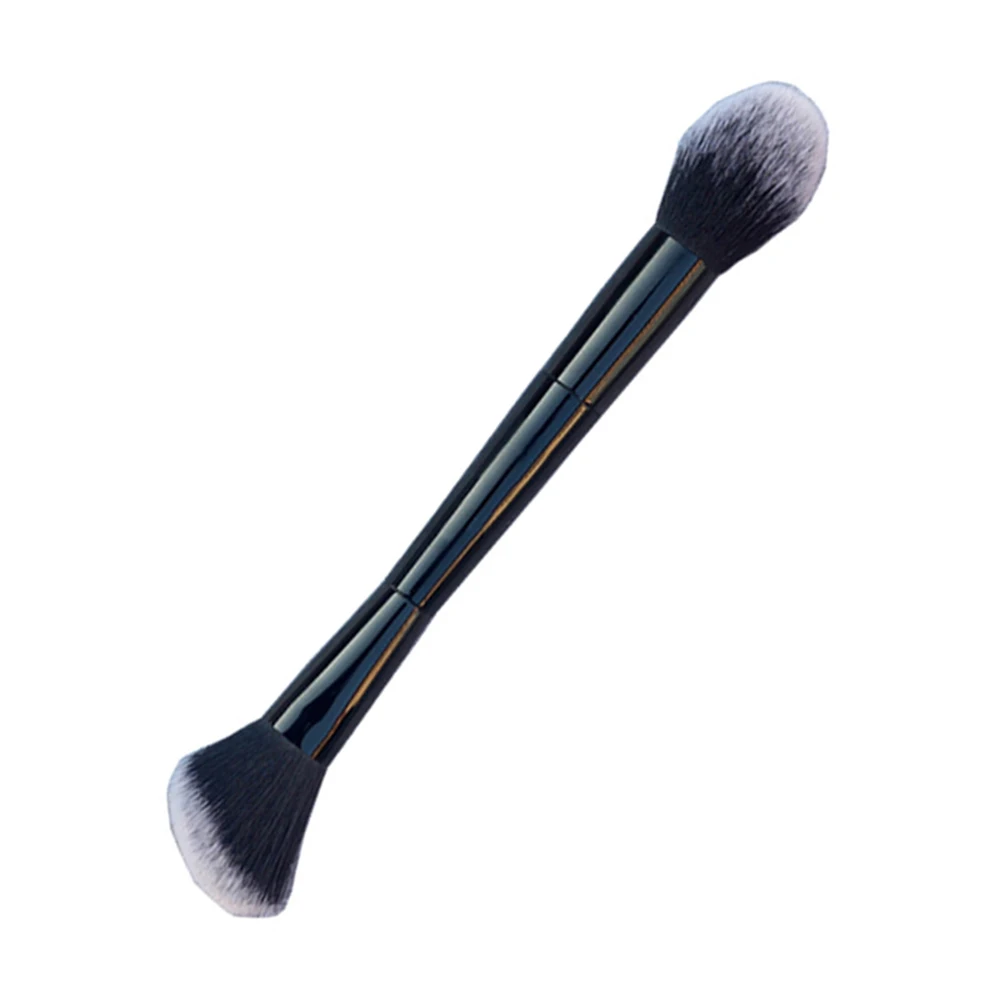 

Double Ended Makeup Brushes Face Brush Repair Brush Contour Brush for Liquid Cream Powder Face Beauty Cosmetic Tools