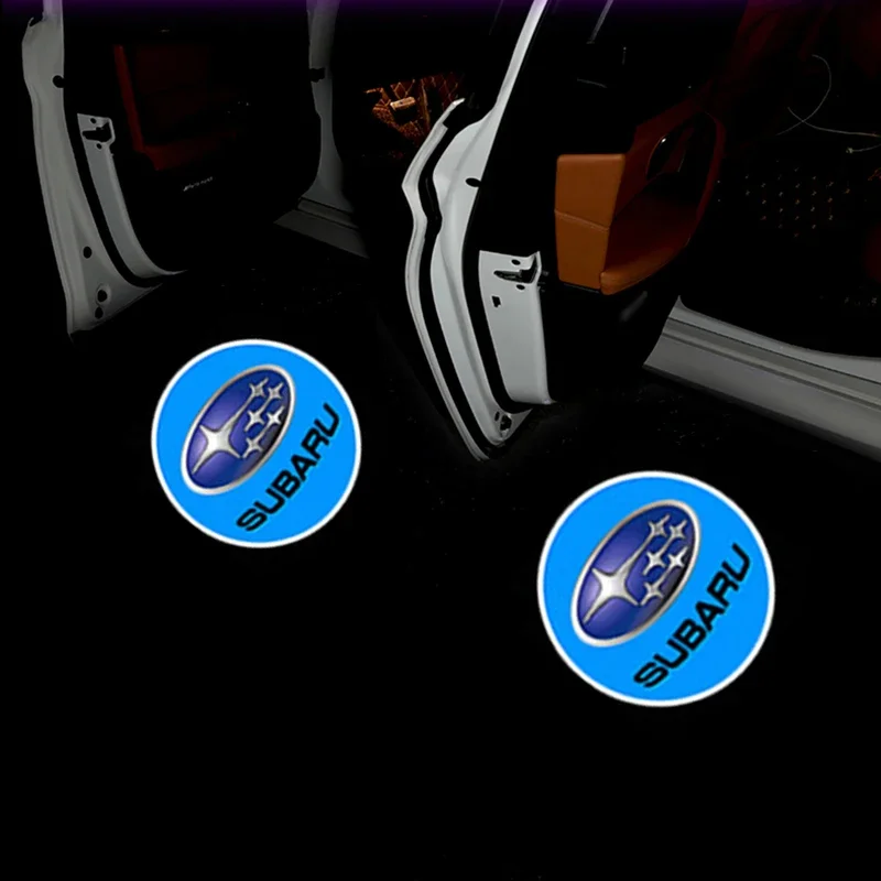 

2 шт. светодиодный автомобильный дверной проектор для Subaru Forester XV Legacy WRX Tribeca Levorg BRZ Crosstrek аксессуары