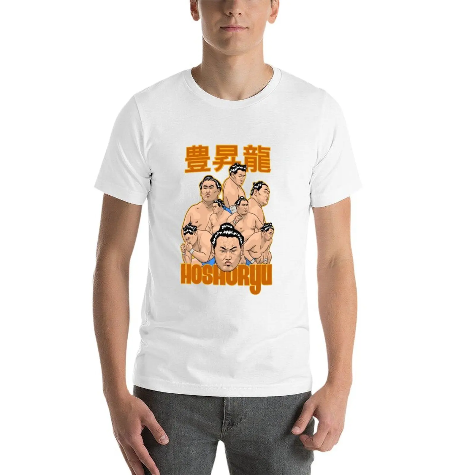Фото Футболка Hoshoryu sumo wrestler Dry Fit для бега с короткими рукавами №3
