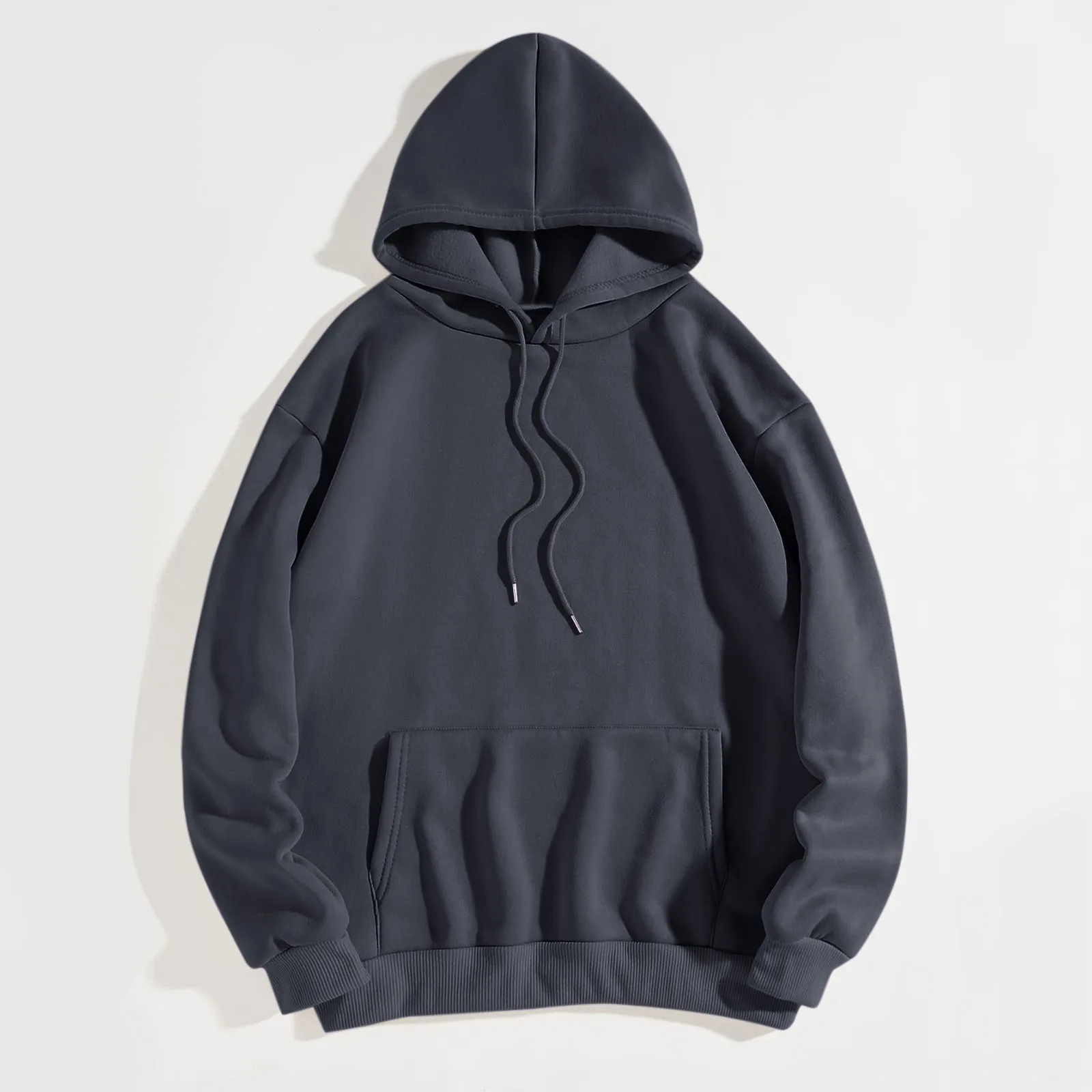 

Women Fashion Letter Print Hoodie Long Sleeve Hooded Sweatshirt Top Pullover Slogan Graphic Drop Shoulder Petite Woman