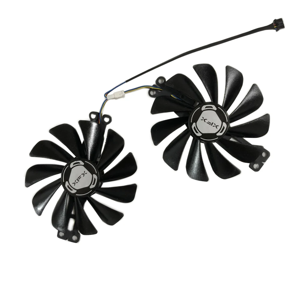 

2Pcs/Set 95mm(100mm) FY09015M12LPA Graphics Card Fan For XFX RX6600XT Speedstar Video Replace CF1010U12S/FDC10U12S9-C