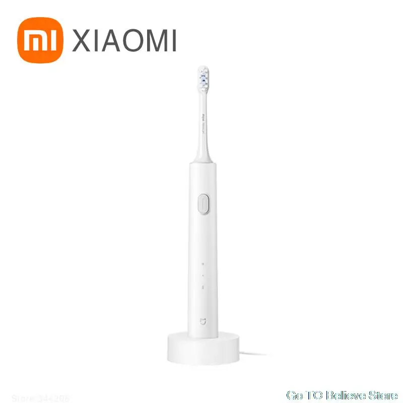 

XIAOMI MIJIA Sonic Electric Toothbrush T301 IPX8 Waterproof 50 Days Of Battery Life Wireless Charging Antibacterial Brush Head