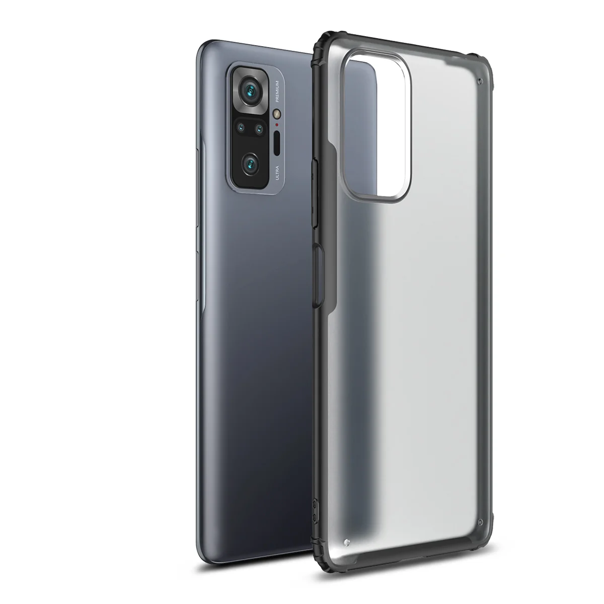 

1pc Shockproof Translucent Protector Compatible for Redmi Note 10 Pro/Pro Max