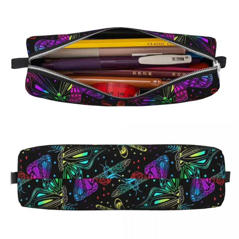 Рисунок 2 - Психоделические пеналы с бабочками