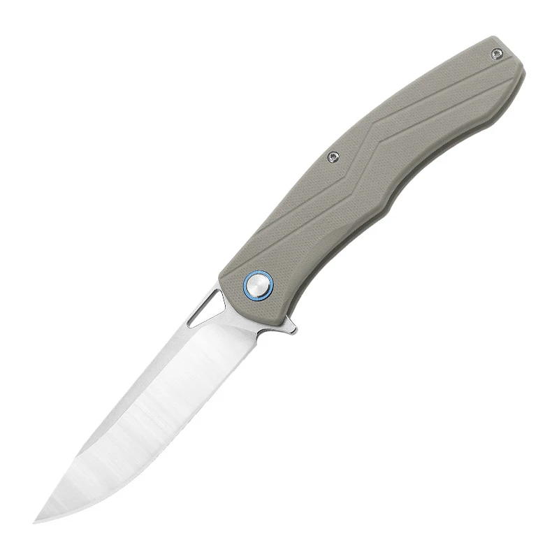 

8CR14MOV Bearing Stainless Steel Sharp Fruit Quick Open Folding Outdoor Knife