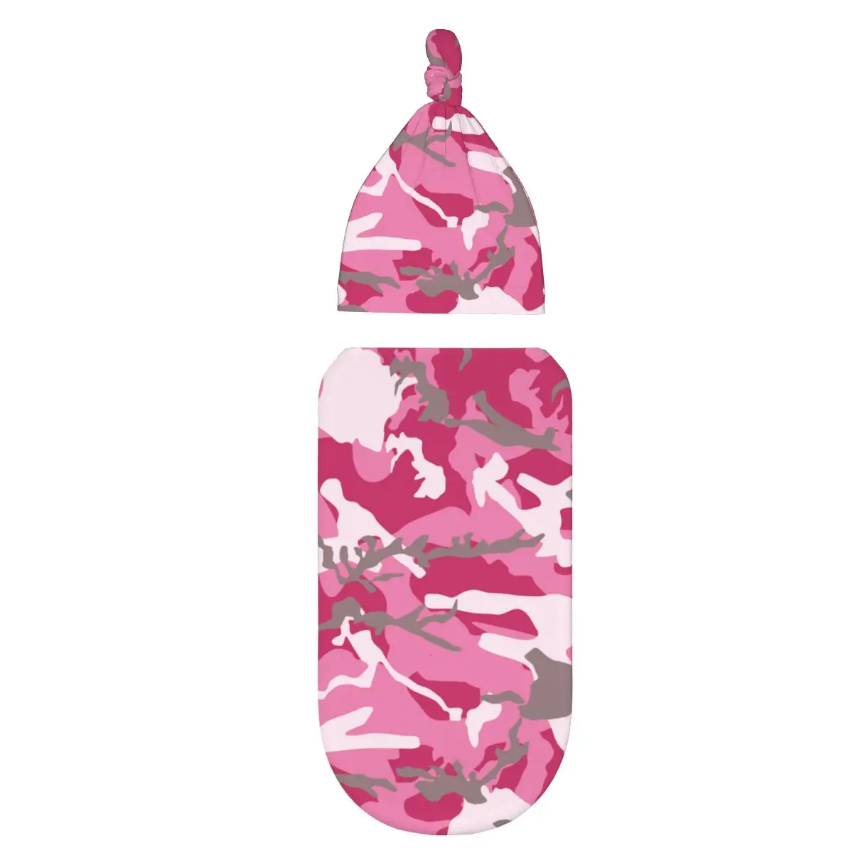 

Pink Camouflage Baby Swaddle Blanket for Newborn Baby Swaddle Receive Blanket