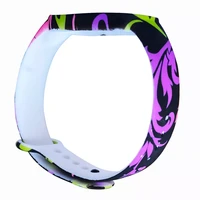 painted bracelet for xiaomi miband 5 strap sport silicone watch wrist band for xiaomi mi band 5 correa smart band 30 colors